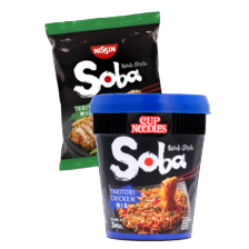 Nissin soba noodles